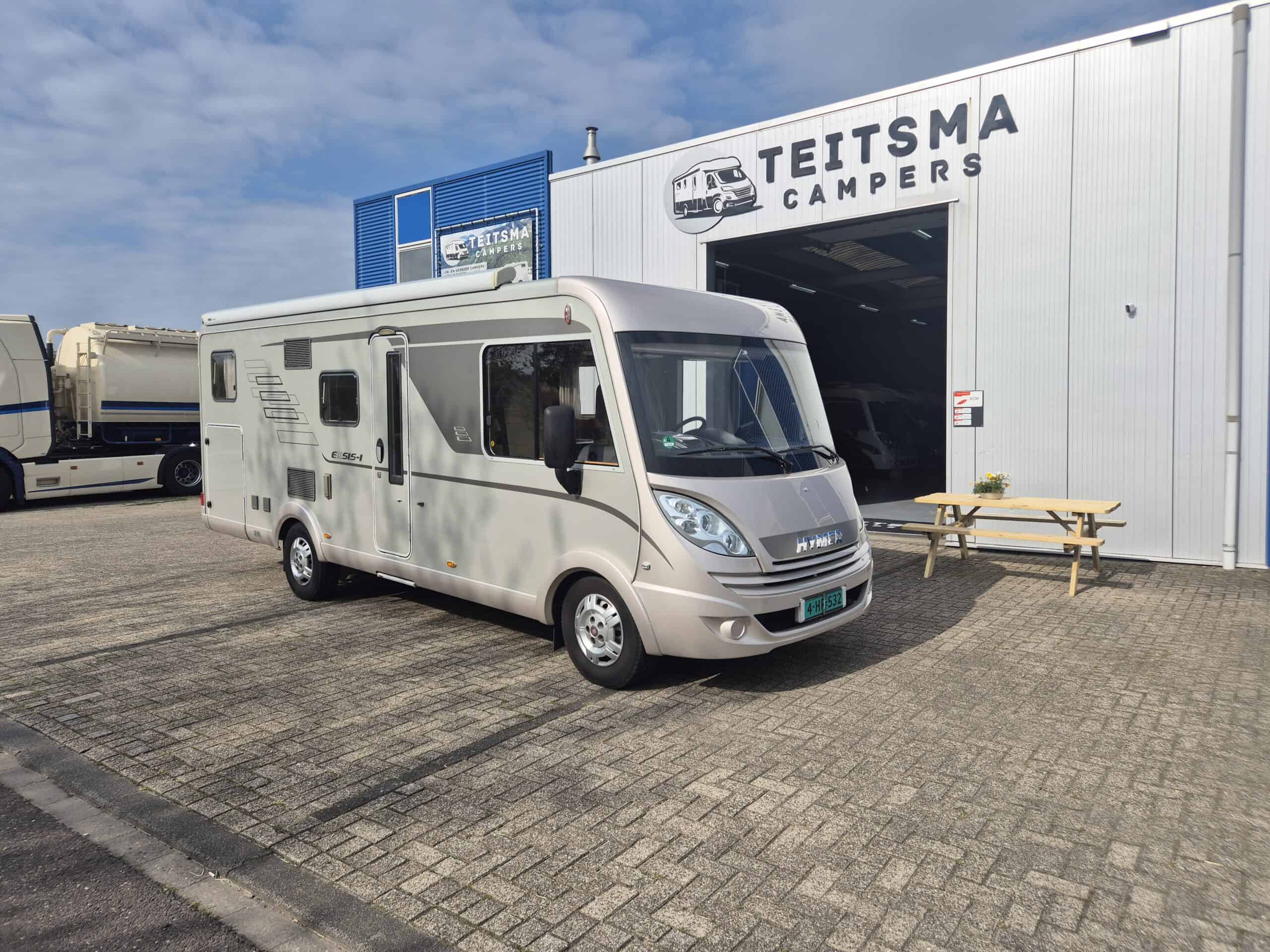 Verkocht: Nieuw binnen bij Teitsma Campers: deze prachtige Hymer EX 674 van de eerste eigenaar!